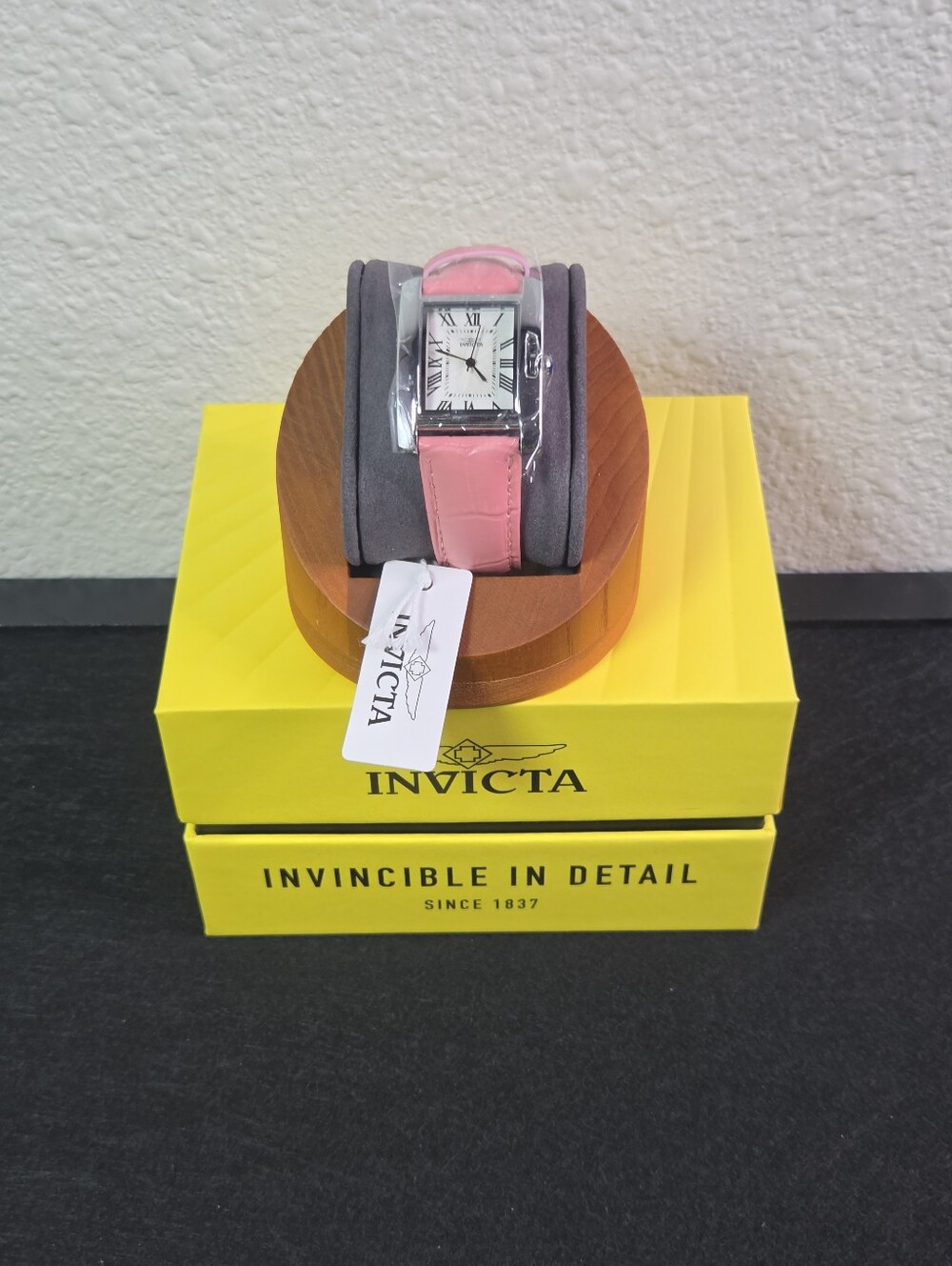 Invicta Celestial Women’s Watch – 30mm – Pink Leather – Model 70301